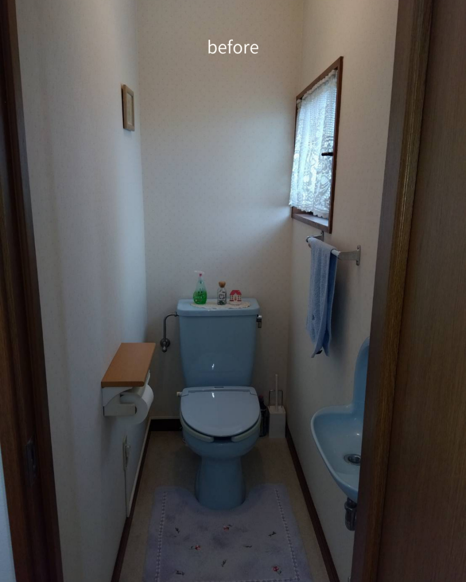 パートナー鷹取店の1DAYリフォーム!〜トイレ編〜 【横須賀市】の施工前の写真1