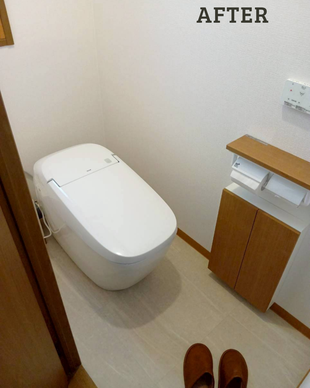 パートナー鷹取店の1DAYリフォーム！〜トイレ編〜【横須賀市】の施工後の写真1