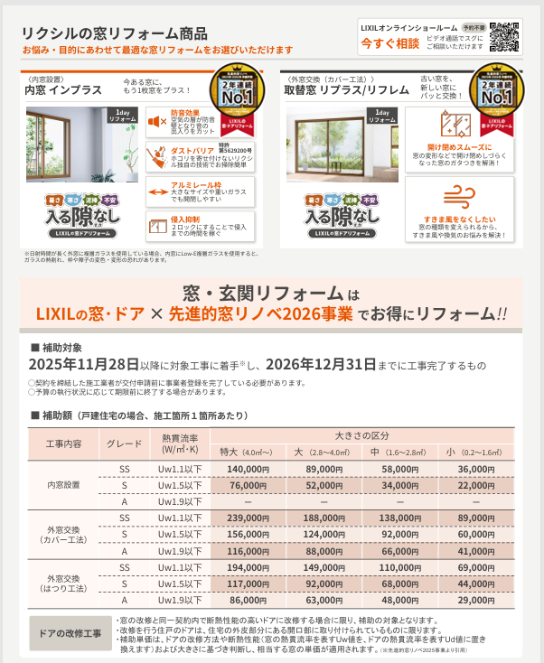 まどありー。本庄本店の【補助金対象商品】埼玉県本庄市　窓の悩みを解決！リプラスで簡単窓リフォームの施工事例詳細写真2