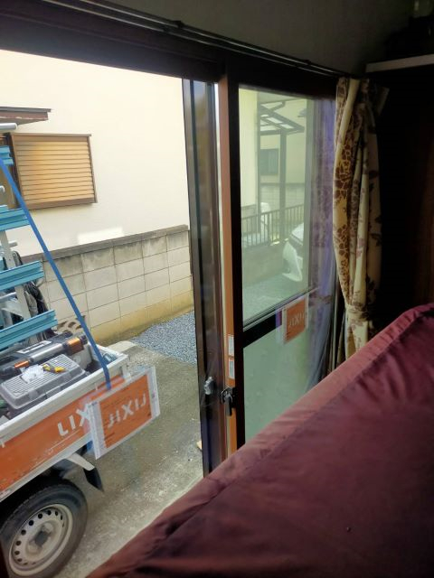まどありー。本庄本店の1day　LIXILリフォームサッシ　内窓インプラスの施工後の写真1