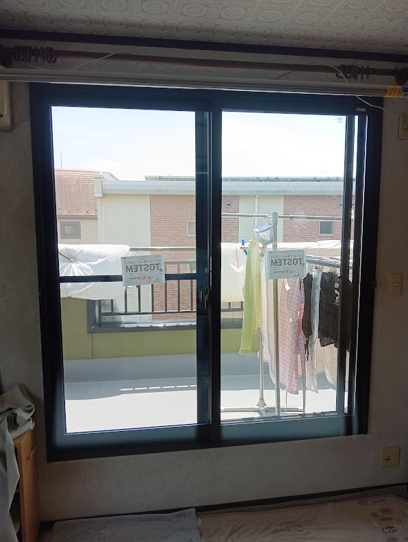 まどありー。本庄本店の【補助金対象商品】埼玉県本庄市　冷暖房効率アップ。LIXIL内窓インプラス取付の施工後の写真1