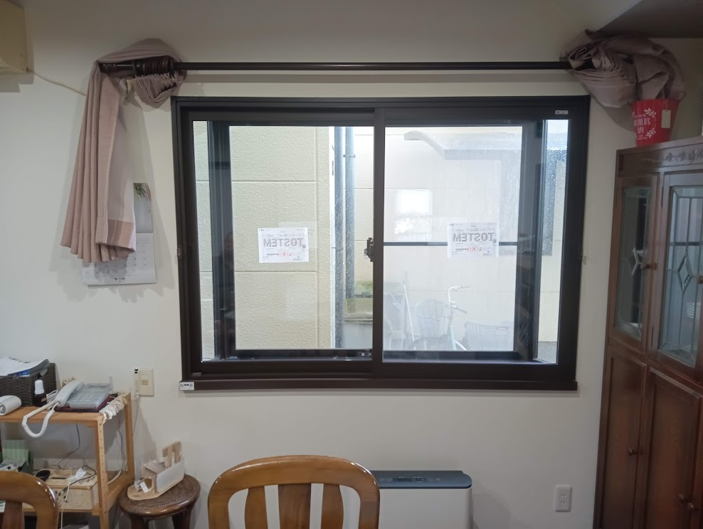 まどありー。本庄本店の【補助金対象商品】埼玉県本庄市　家事ラクにつながる、内窓インプラスの施工後の写真1