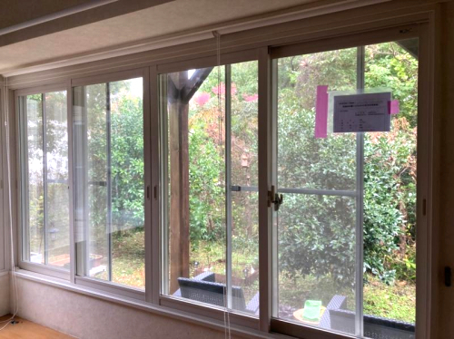 タケヒラトーヨーの内窓工事・インプラス2022.11.10の施工後の写真1