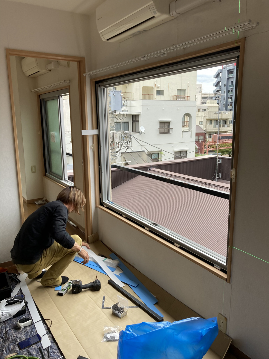 タケヒラトーヨーの”リプラス”施工例 熱海市 窓リフォームの施工前の写真2