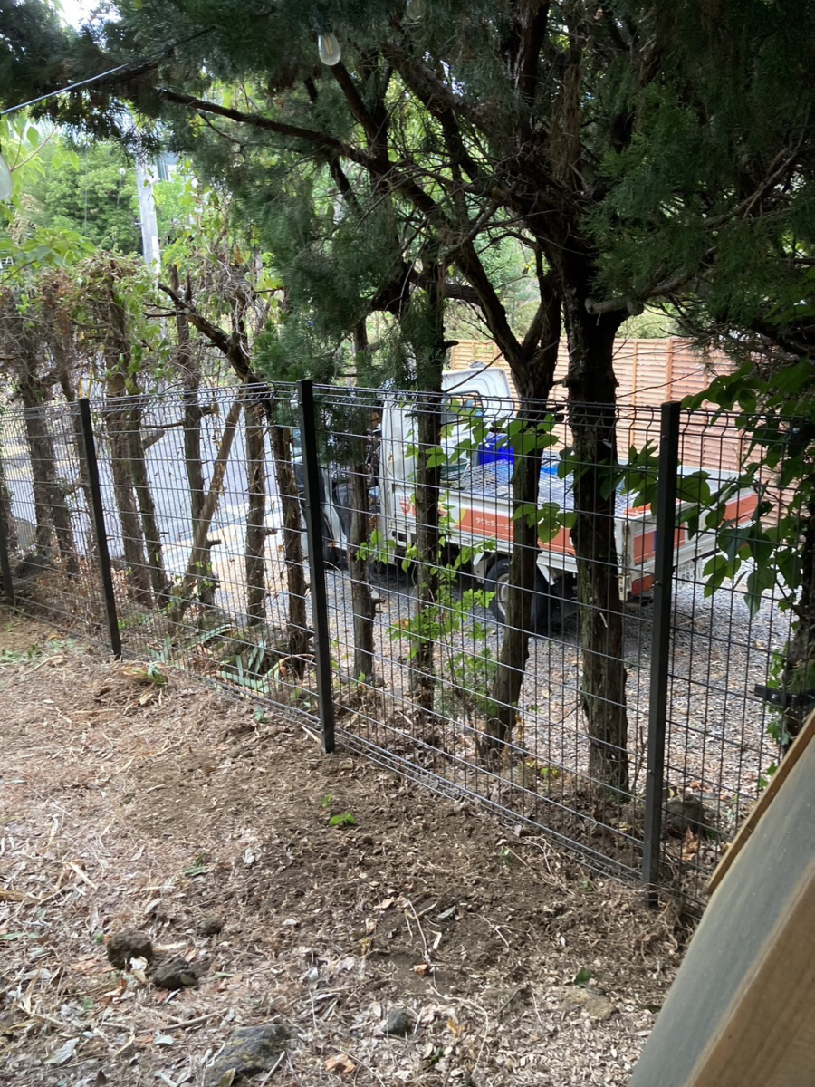 タケヒラトーヨーの”ハイグリッドフェンス”施工例　熱海市　リフォームの施工後の写真1