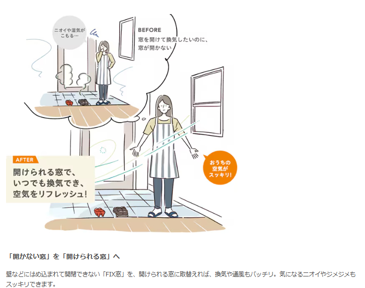 タケヒラトーヨーの”リプラス”施工例　伊東市　窓リフォームの施工前の写真3