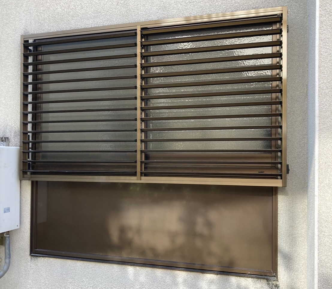タケヒラトーヨーの”目隠しルーバー”施工例　熱海市　リフォームの施工後の写真1
