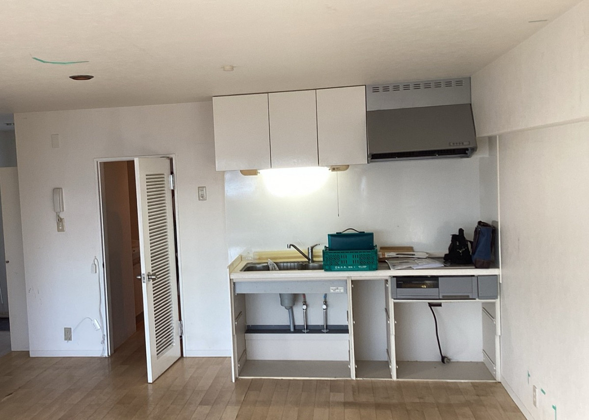 タケヒラトーヨーの”シエラ”施工例　伊東市　キッチン　リフォームの施工前の写真1