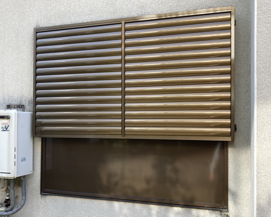 タケヒラトーヨーの”目隠しルーバー”施工例　熱海市　リフォームの施工後の写真1