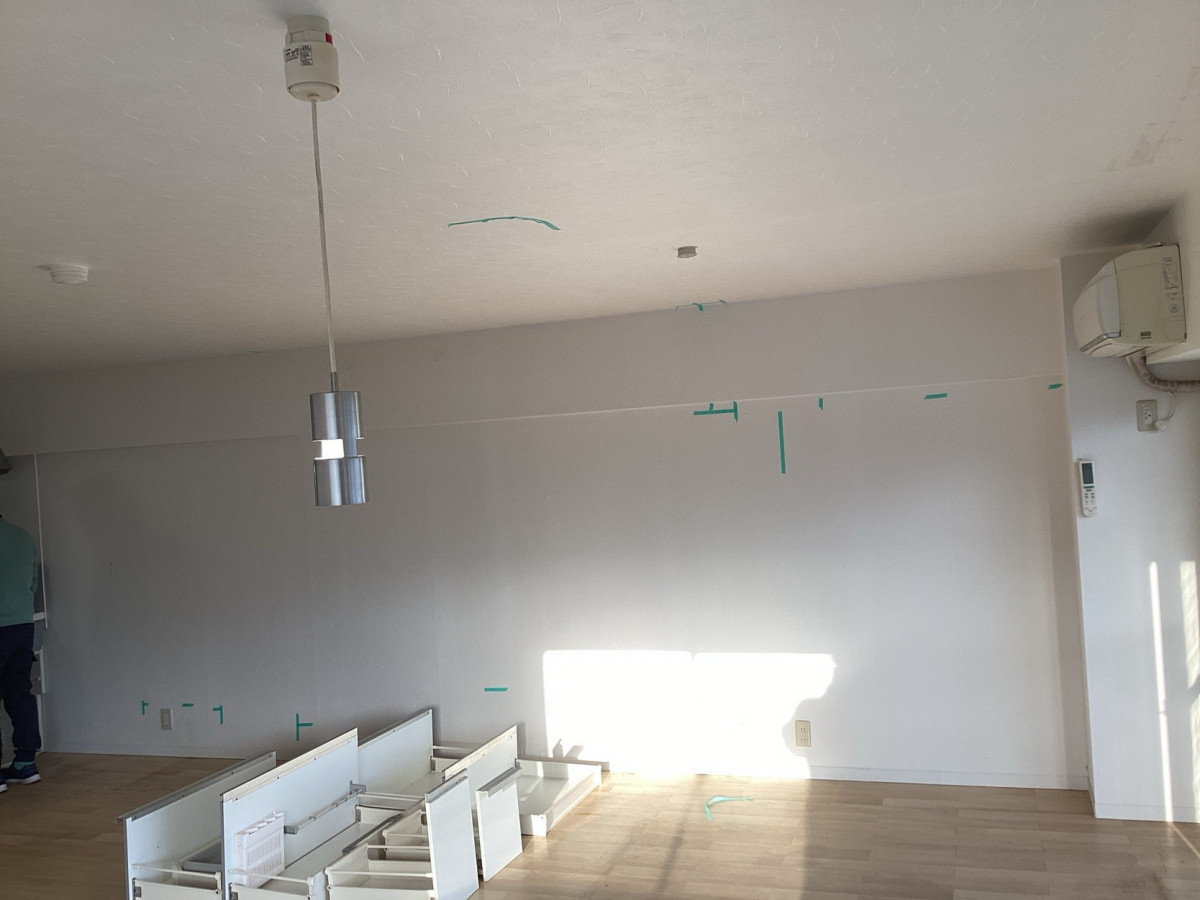 タケヒラトーヨーの”クロス　張替え”施工例　熱海市　リフォームの施工前の写真1