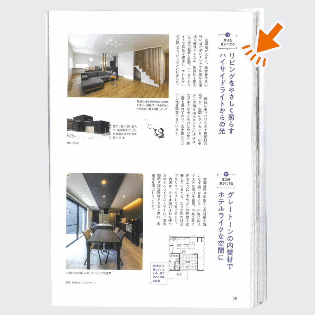 雑誌『心地よい暮らしの間取りとデザイン』に掲載されました! ダルパのブログ 写真4