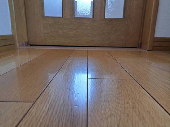 ダルパの室内ドア　ボトムシャッター施工事例写真1