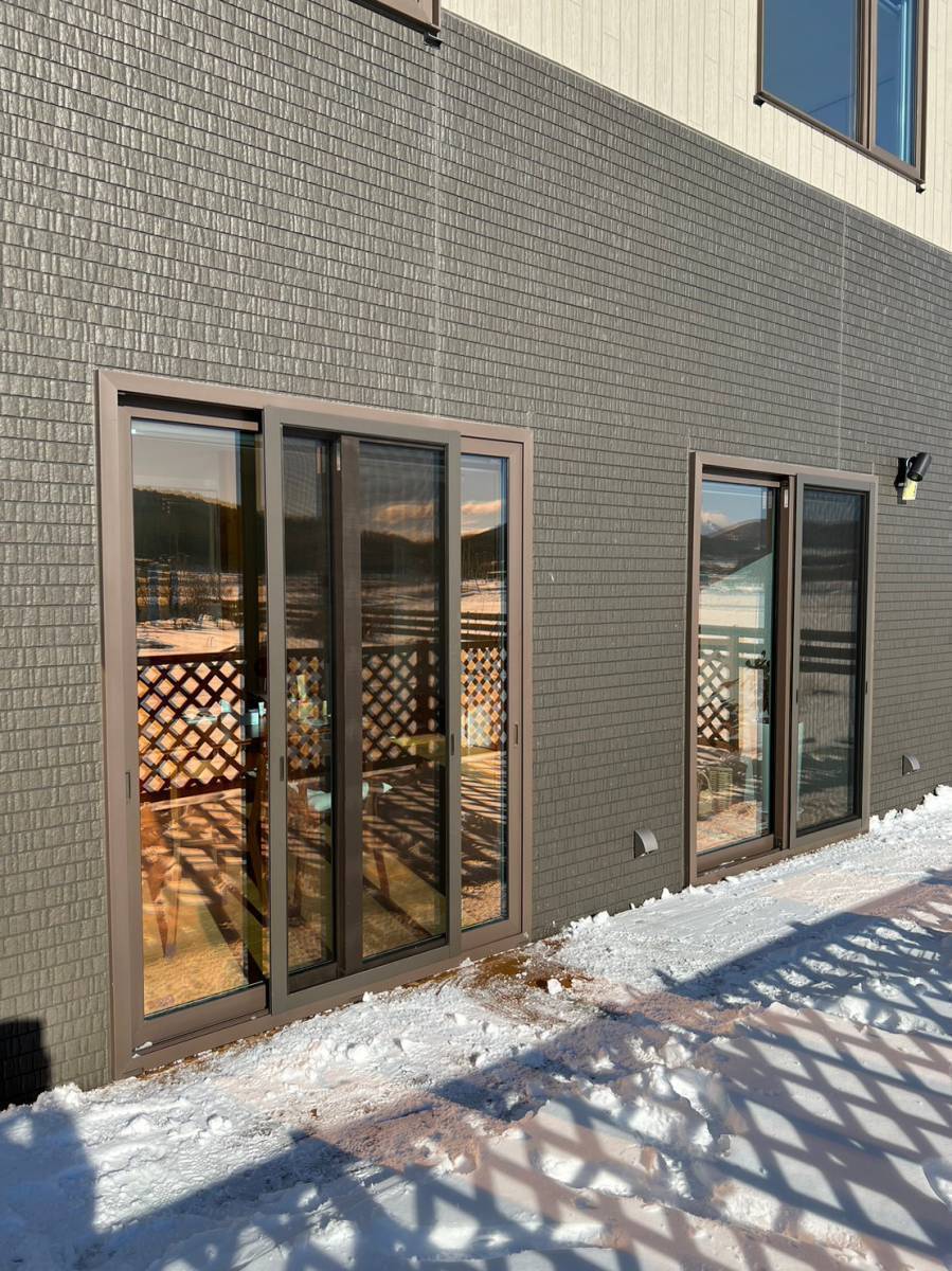 ダルパのテラス窓　外窓交換　旭川市の施工前の写真2