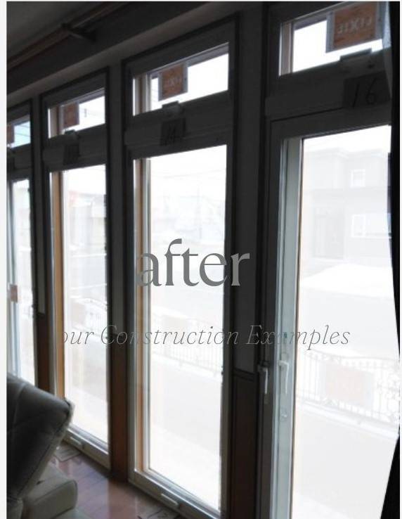 ダルパの内窓（インプラス）取付　旭川市の施工後の写真1