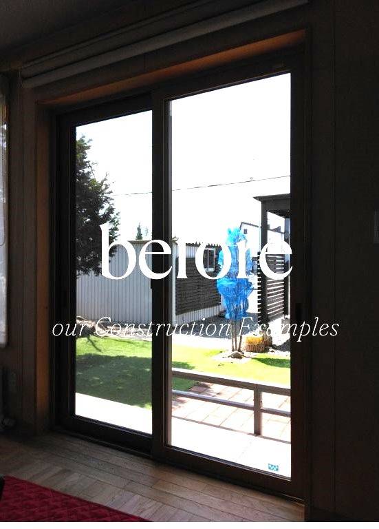 ダルパの内窓（インプラス）取付　旭川市　の施工前の写真1