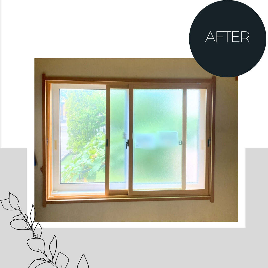 ダルパの内窓インプラス リフォーム事例|旭川の寒さ対策に効果絶大!の施工後の写真1