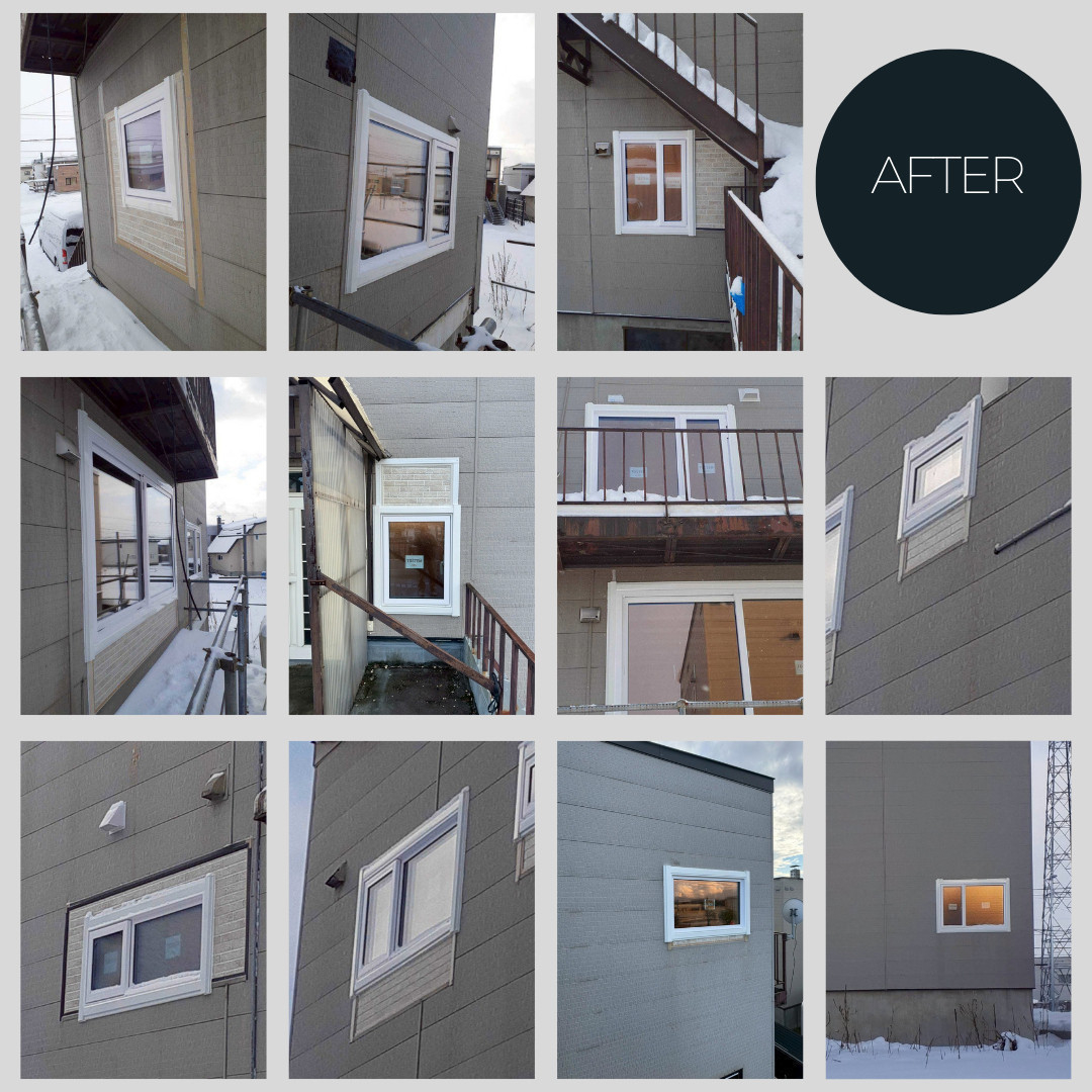 ダルパのアルミサッシの寒さと結露にサヨナラ！「はつり工法」で壁の中から根本解決の施工後の写真3