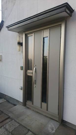 ダルパの１日で終わる玄関ドア取替工事施工事例写真1