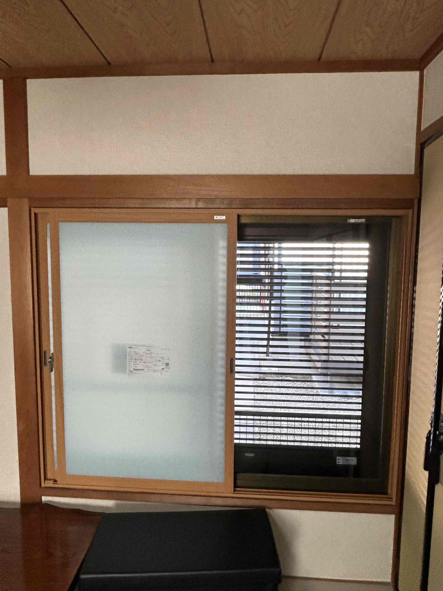 佐藤硝子センターの和室の寒さ対策は内窓インプラスがおすすめですよ。の施工後の写真1