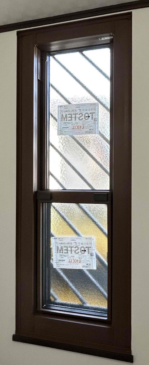 佐藤硝子センターの外窓交換で洗面所の窓リフォームをしましたの施工後の写真2