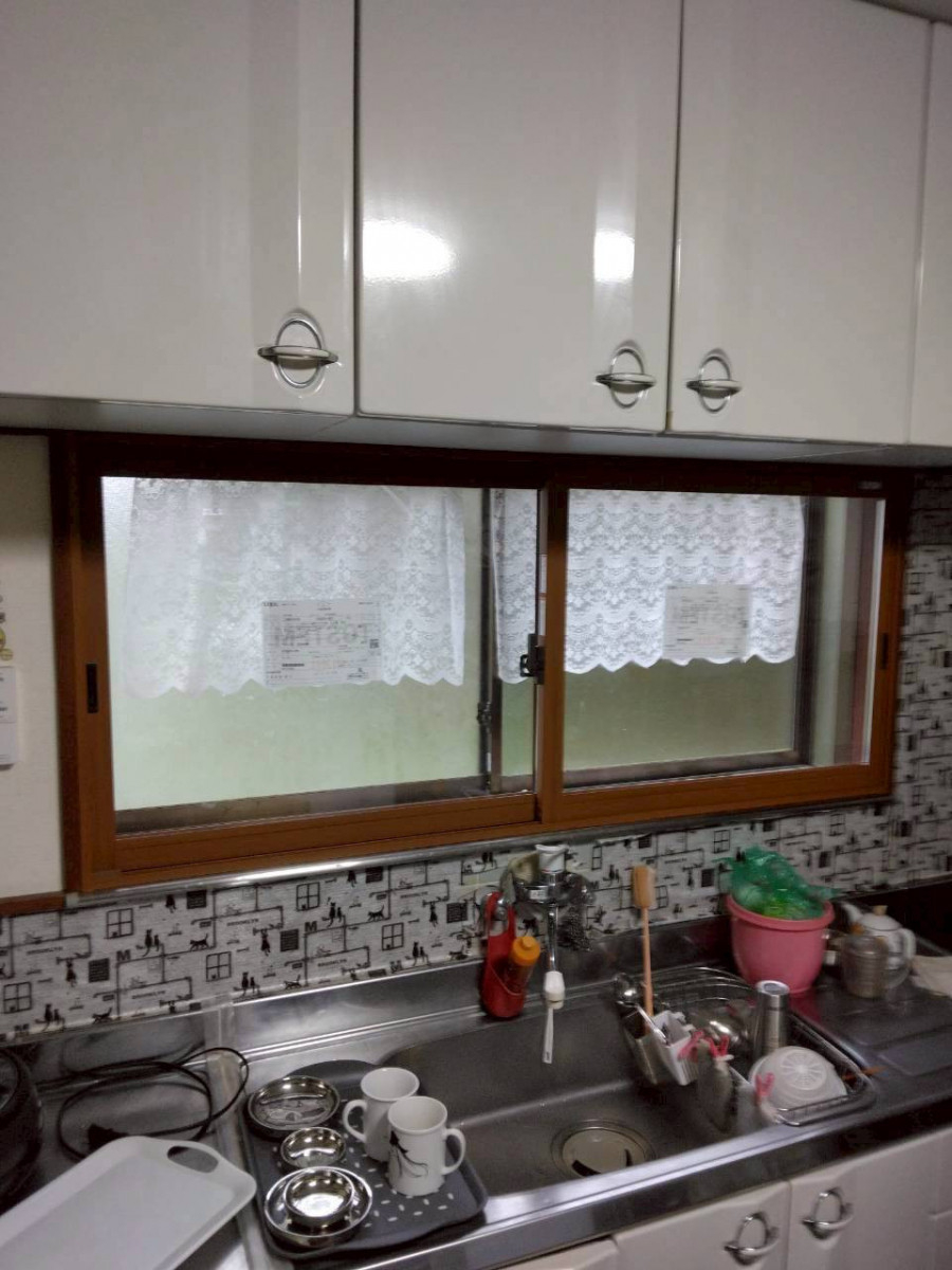 ナカムラ硝子工業の内窓インプラスの施工後の写真1