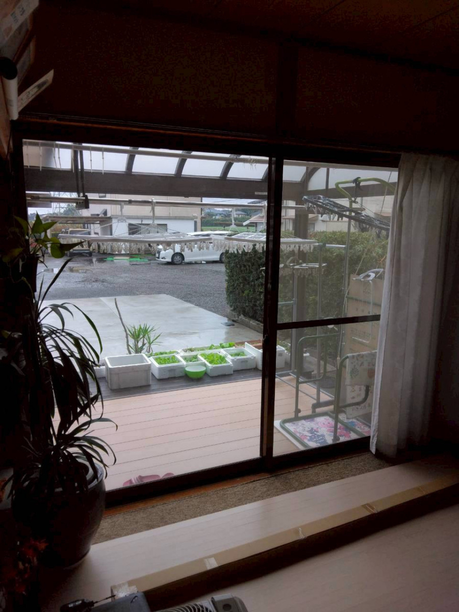 ナカムラ硝子工業の内窓インプラスの施工前の写真2