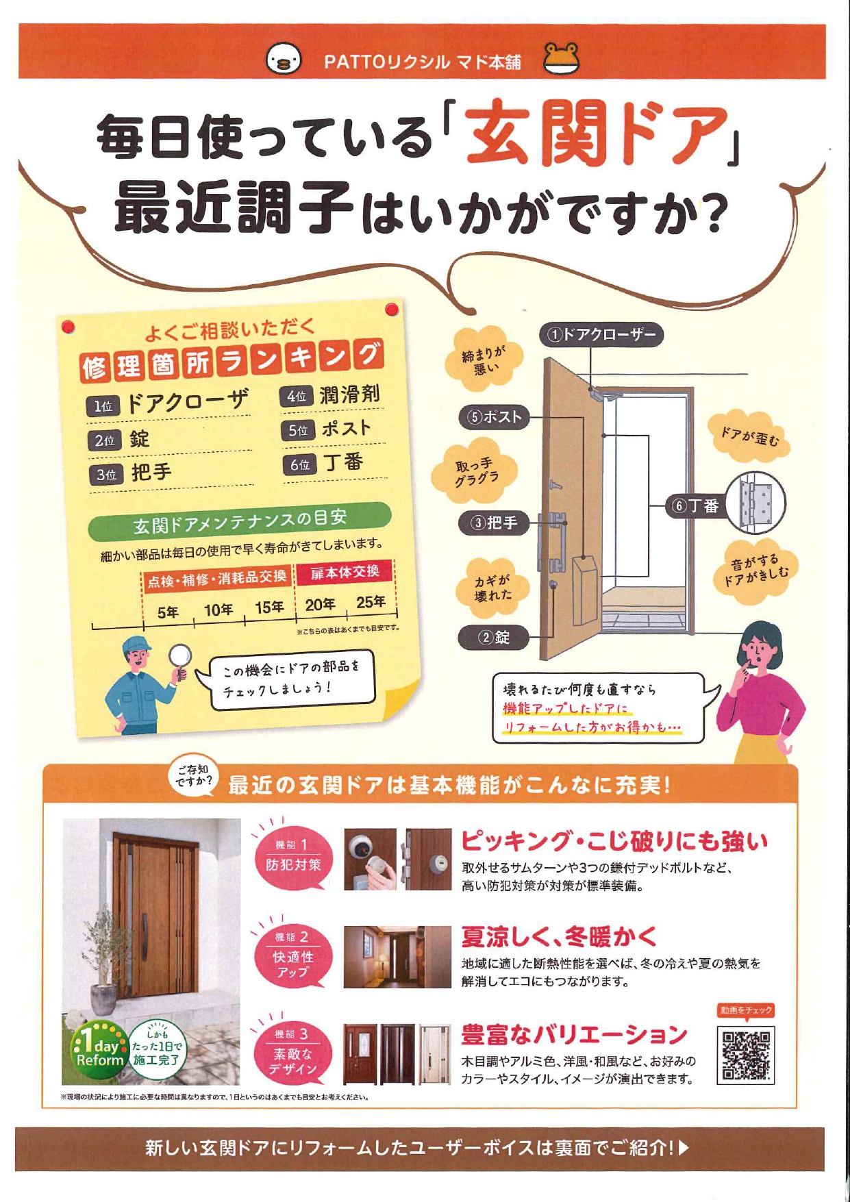 毎日使っている『玄関ドア』 鶴谷トーヨーテックのブログ 写真2