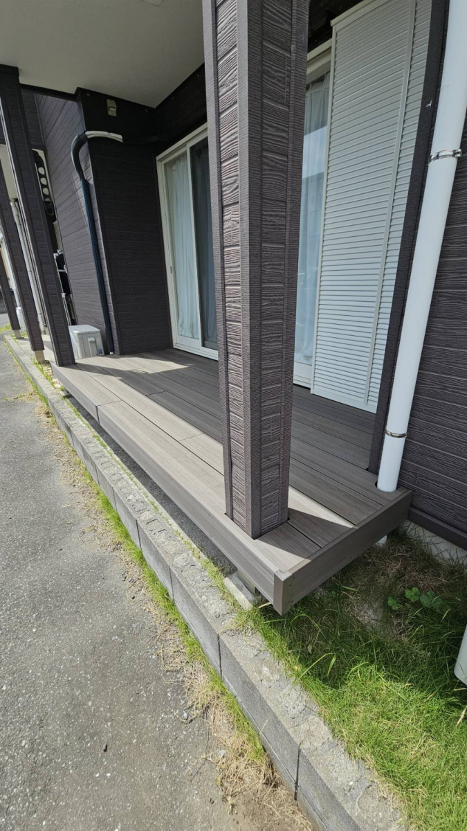 鶴谷トーヨーテックの千葉県 鴨川市 ウッドデッキ工事の施工後の写真2