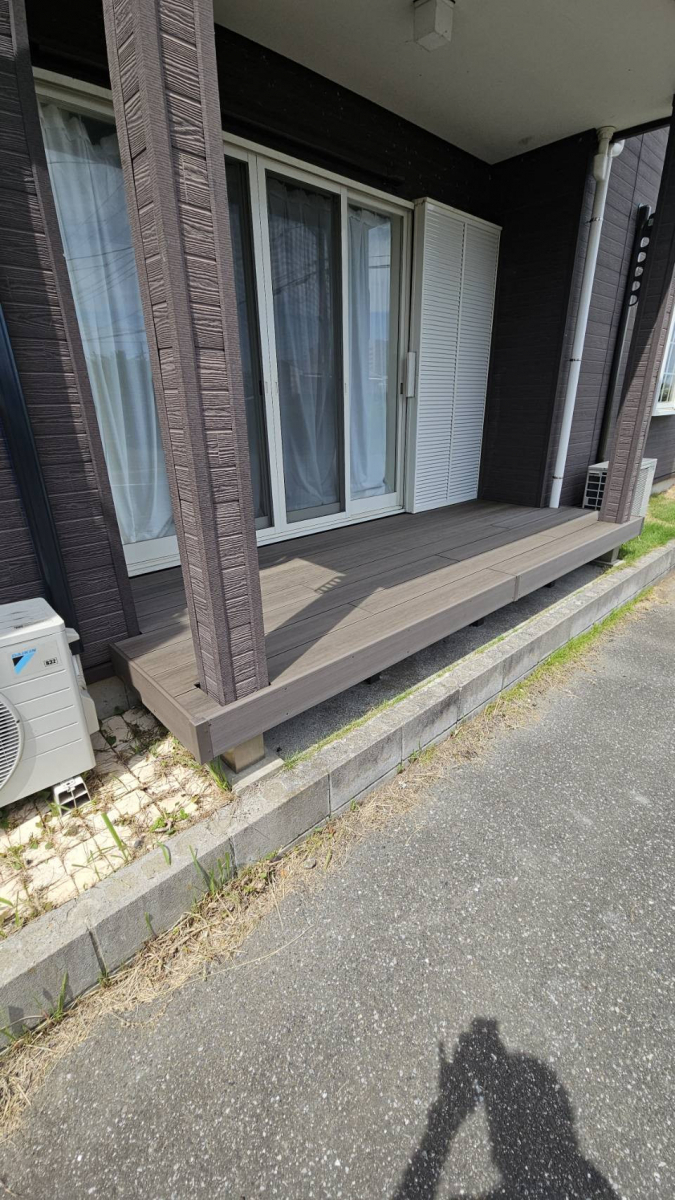 鶴谷トーヨーテックの千葉県 鴨川市 ウッドデッキ工事の施工後の写真3