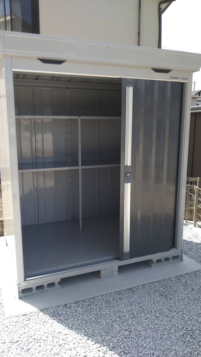 鶴谷トーヨーテックの千葉県 南房総市 物置設置工事の施工後の写真2