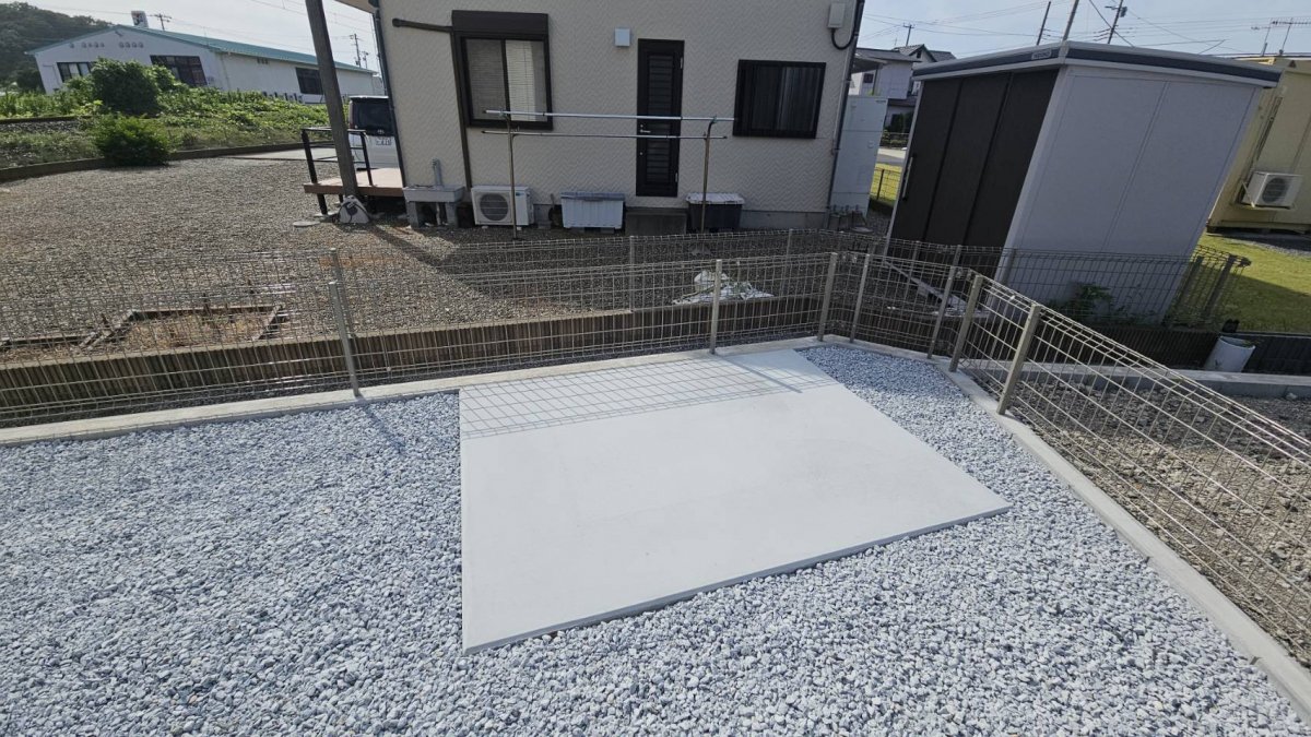 鶴谷トーヨーテックの千葉県 南房総市 物置設置工事の施工前の写真1
