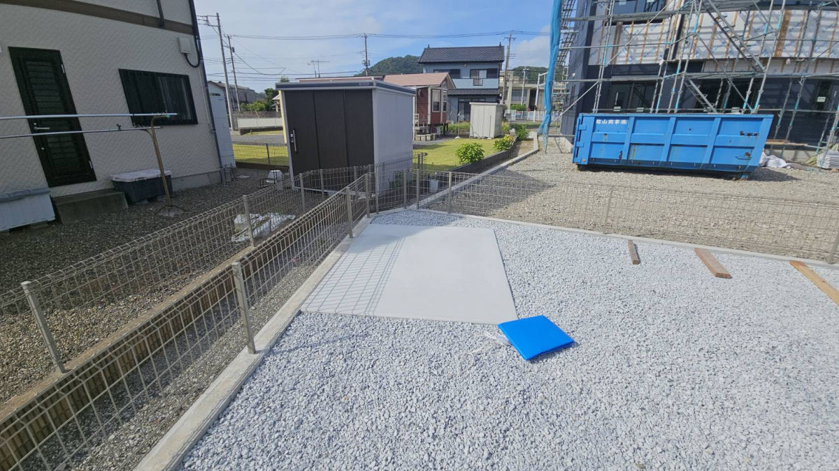 鶴谷トーヨーテックの千葉県 南房総市 物置設置工事の施工前の写真2