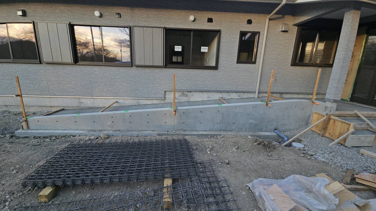 鶴谷トーヨーテックの千葉県　南房総市　LIXIL グリップライン 施工例 スロープの施工前の写真1