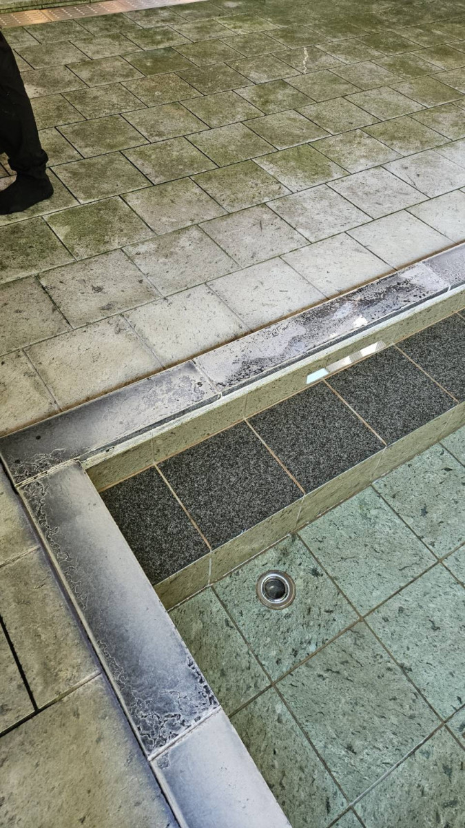 鶴谷トーヨーテックの千葉県　浴室に安心をプラス。素材感にこだわったステンレスヘアライン仕上げの手すり施工例の施工前の写真2