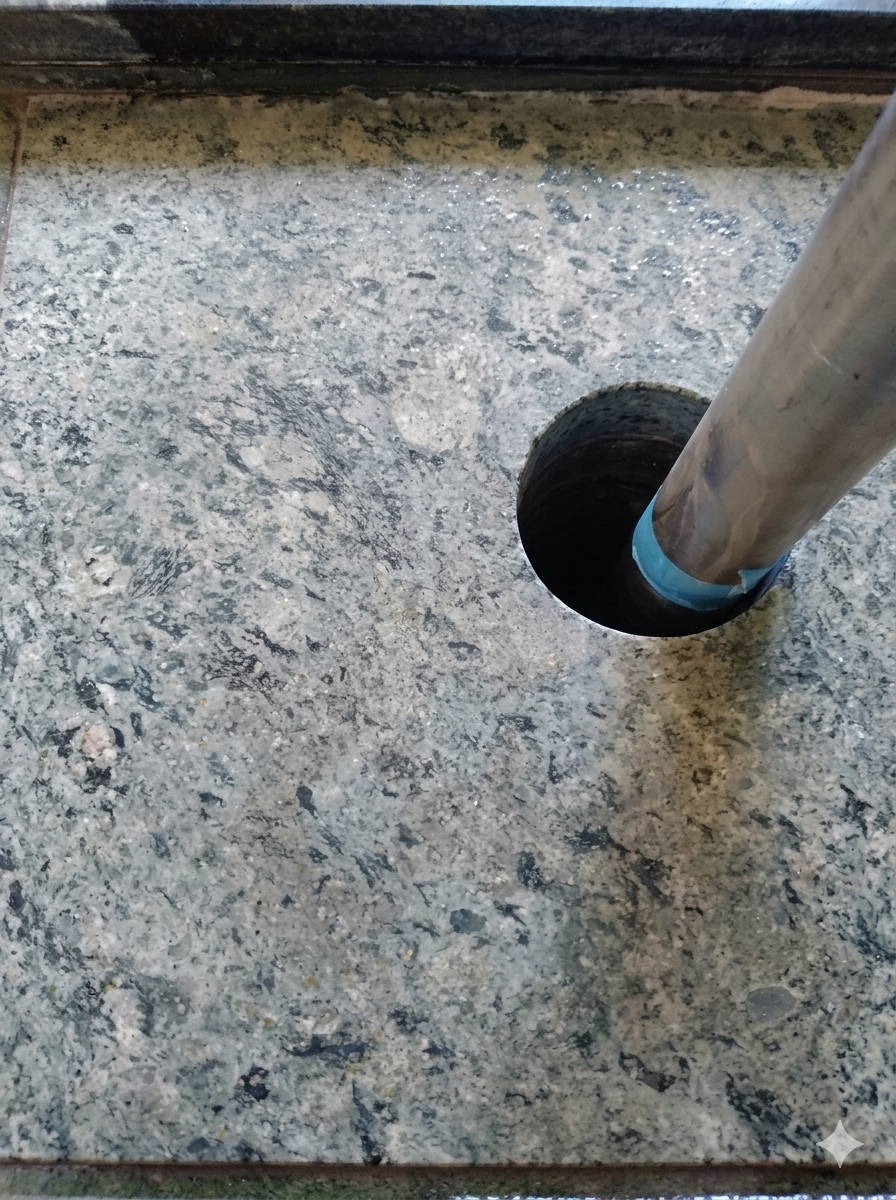 鶴谷トーヨーテックの千葉県　浴室に安心をプラス。素材感にこだわったステンレスヘアライン仕上げの手すり施工例の施工前の写真3