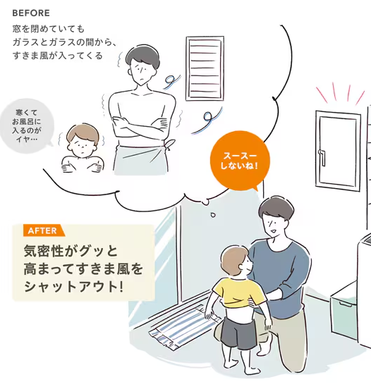 外窓交換 リプラスを簡単にご紹介!👇 REマド本舗 出雲店のブログ 写真4