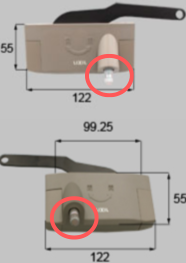 REマド本舗 出雲店の開かないルーバー窓のハンドル交換でスムーズ開閉に！｜出雲市での窓部品交換事例｜福間商事の施工事例詳細写真3