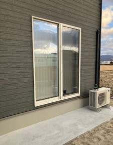 REマド本舗 雲南店のテラス・デッキ　綺麗に完成の施工前の写真1