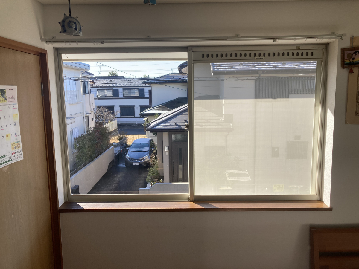 シグマット 東京支店の野田市　窓リフォーム（内窓インプラス）　J様邸の施工前の写真1