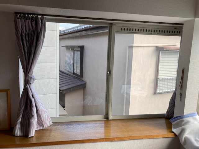 シグマット 東京支店の野田市　窓リフォーム（内窓インプラス）　J様邸の施工前の写真2