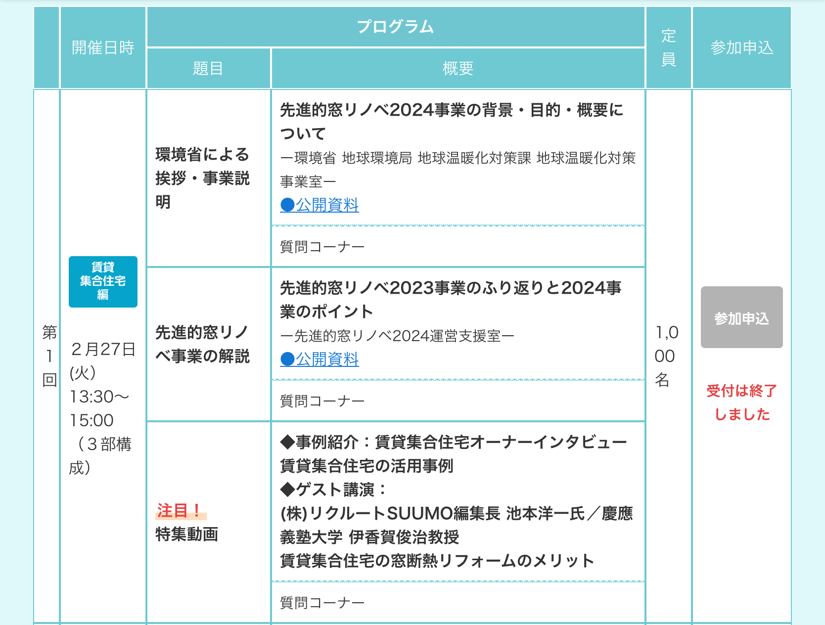 環境省主催 【先進的窓リノベ２０２４事業 活用セミナー】のご案内 相川スリーエフ 北総支店のイベントキャンペーン 写真3