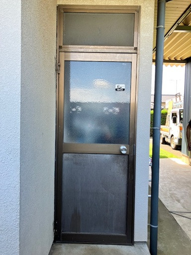 相川スリーエフ 八街店の【八街市】室内・室外からも万全の防犯対策の施工前の写真1