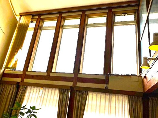 相川スリーエフ 八街店の【船橋市】吹抜けのリビングの窓にもインプラスの施工前の写真1