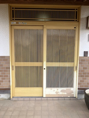 相川スリーエフ 八街店の【東金市】1日で変わる家の顔！リシェント引戸リフォームの施工前の写真1