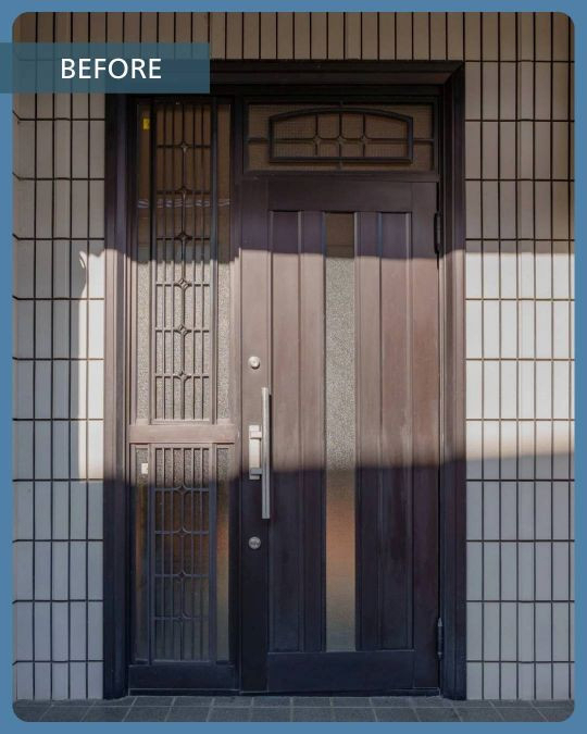 ドアLABOの補助金キャンペーン終了間近 (ﾟДﾟ；ｴｰｯ!の施工前の写真1