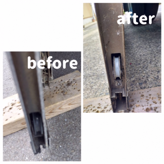 エスエヌジー高松の玄関引戸修理施工事例写真1
