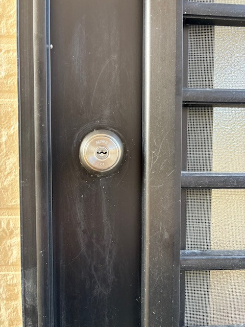 エスエヌジー高松の【高松市】勝手口ドアの鍵不調の施工後の写真2