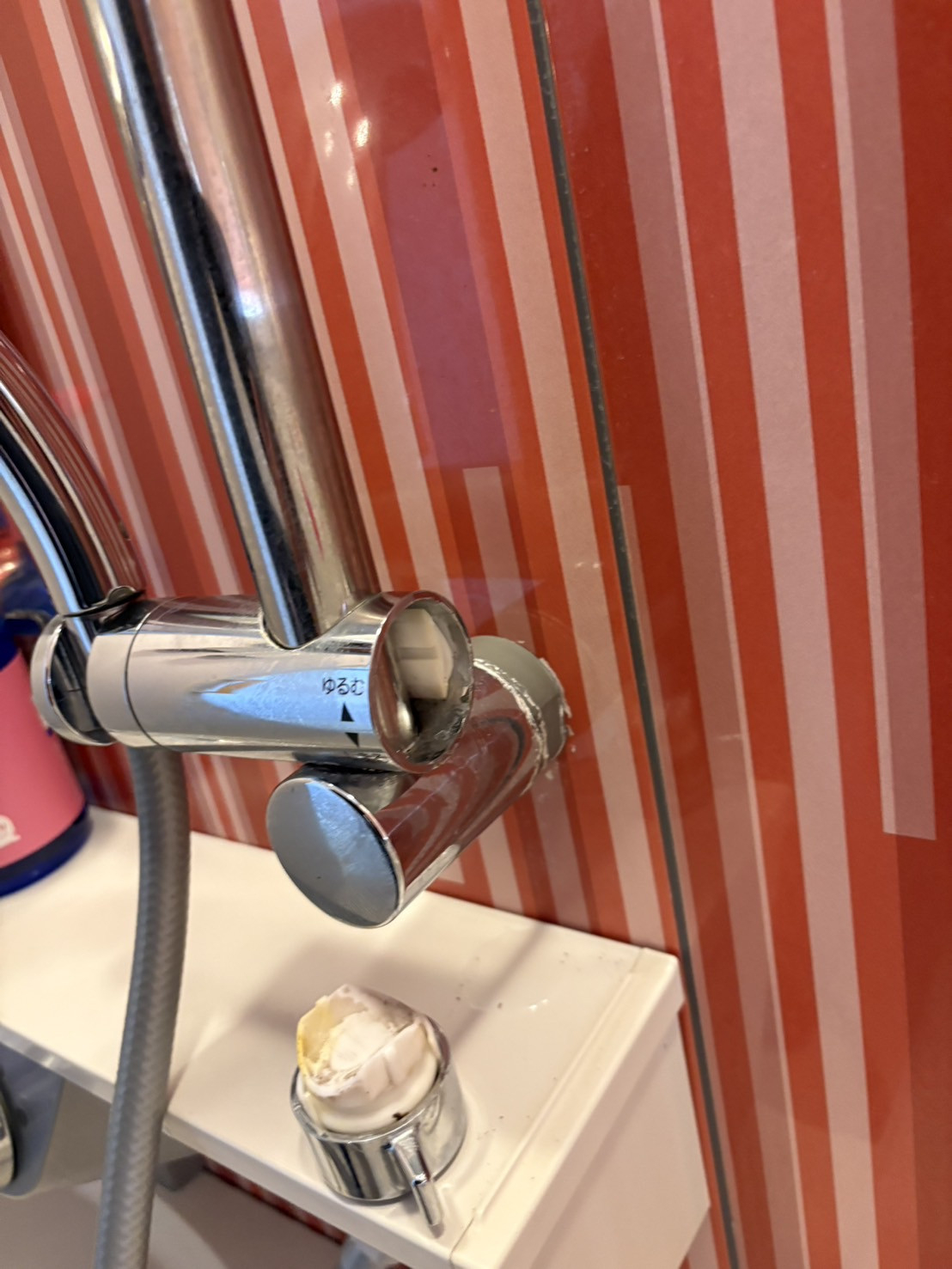 エスエヌジー高松の【高松市】壊れたシャワーホルダーを交換の施工前の写真2