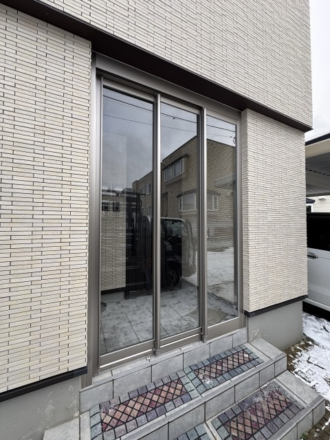 藤田硝子店の風除室を付けたい！　その驚愕の理由とは……の施工後の写真1