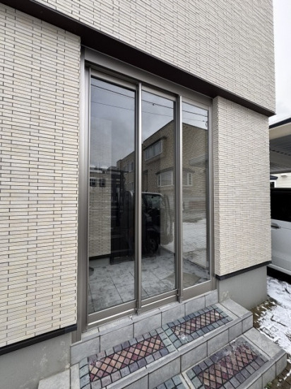 藤田硝子店の風除室を付けたい！　その驚愕の理由とは……施工事例写真1